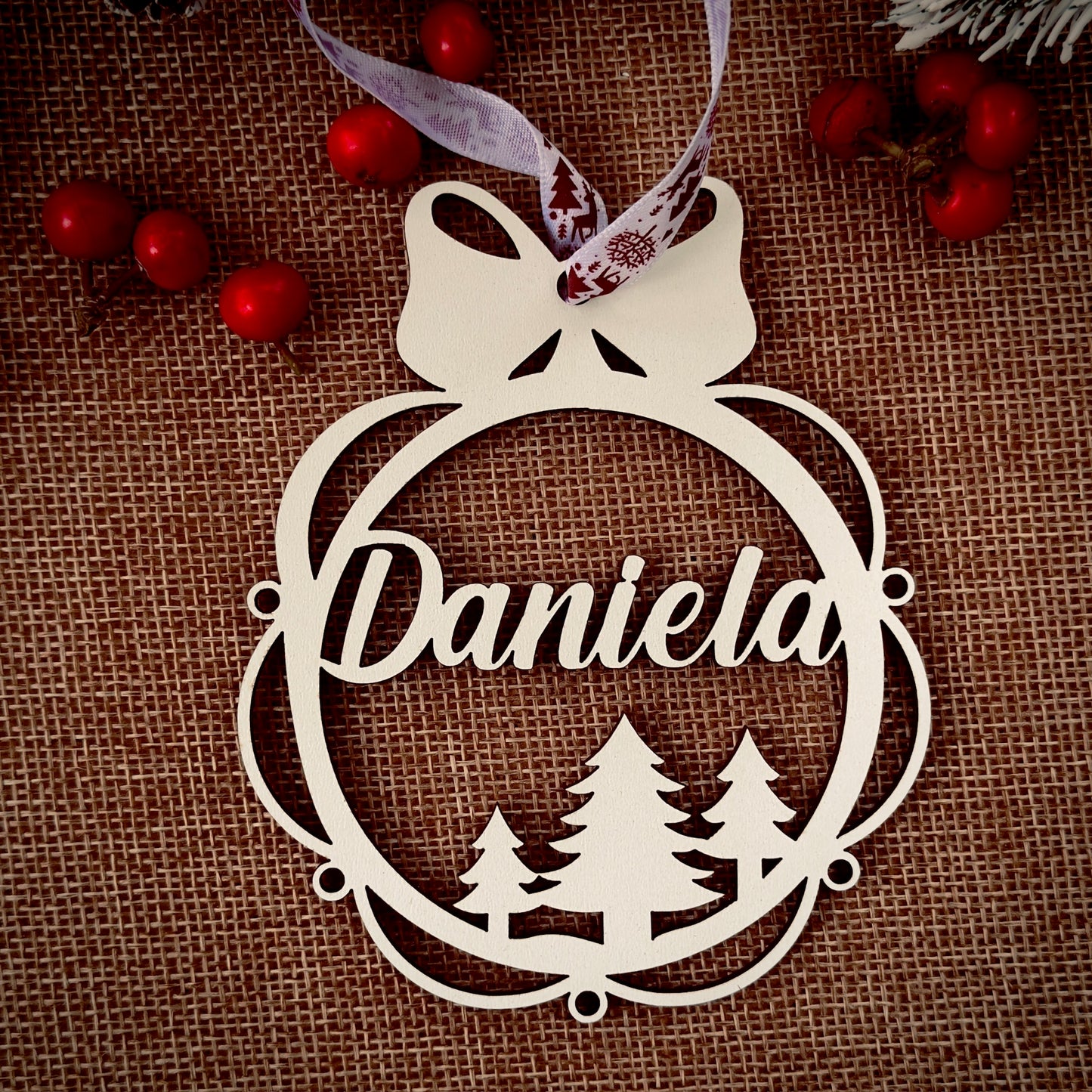 Bola de Natal c/ nome