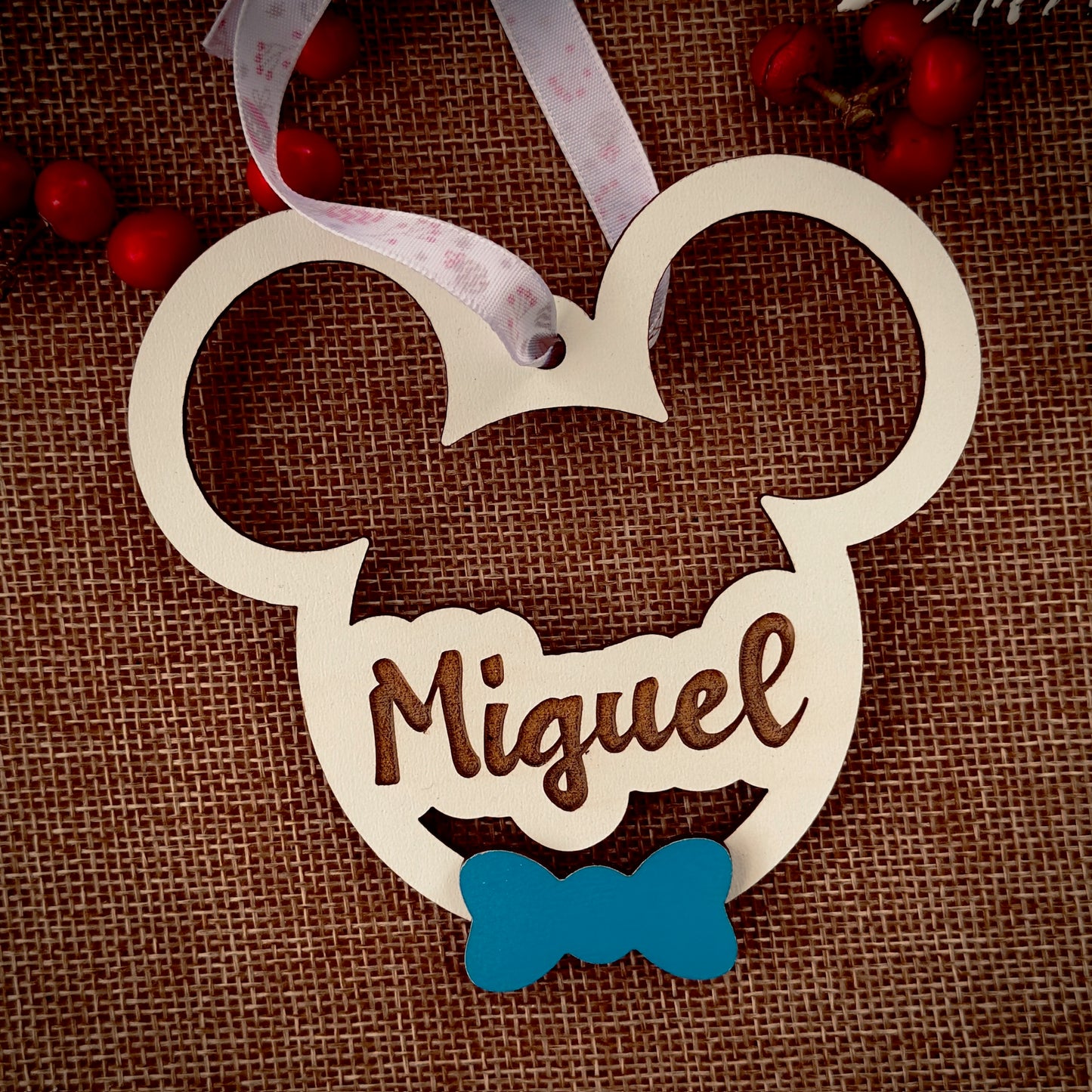 Bola de Natal c/ nome