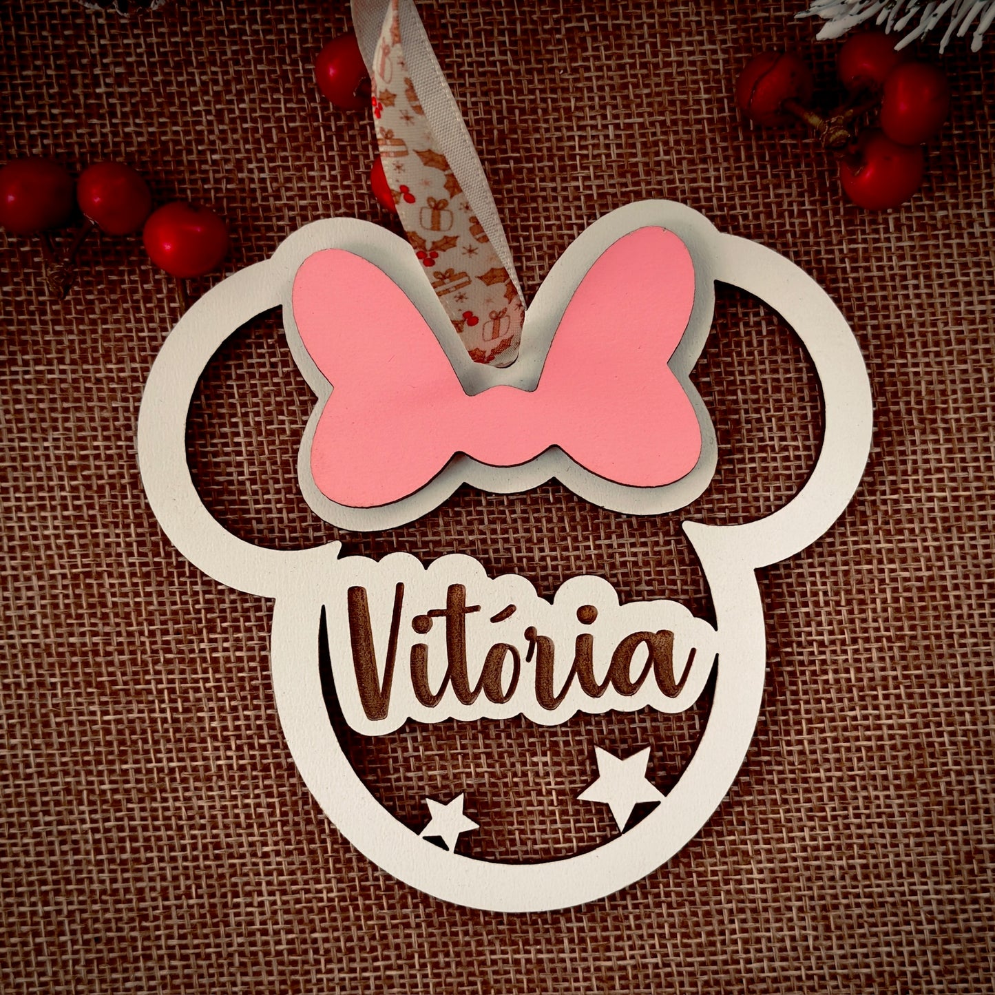 Bola de Natal c/ nome