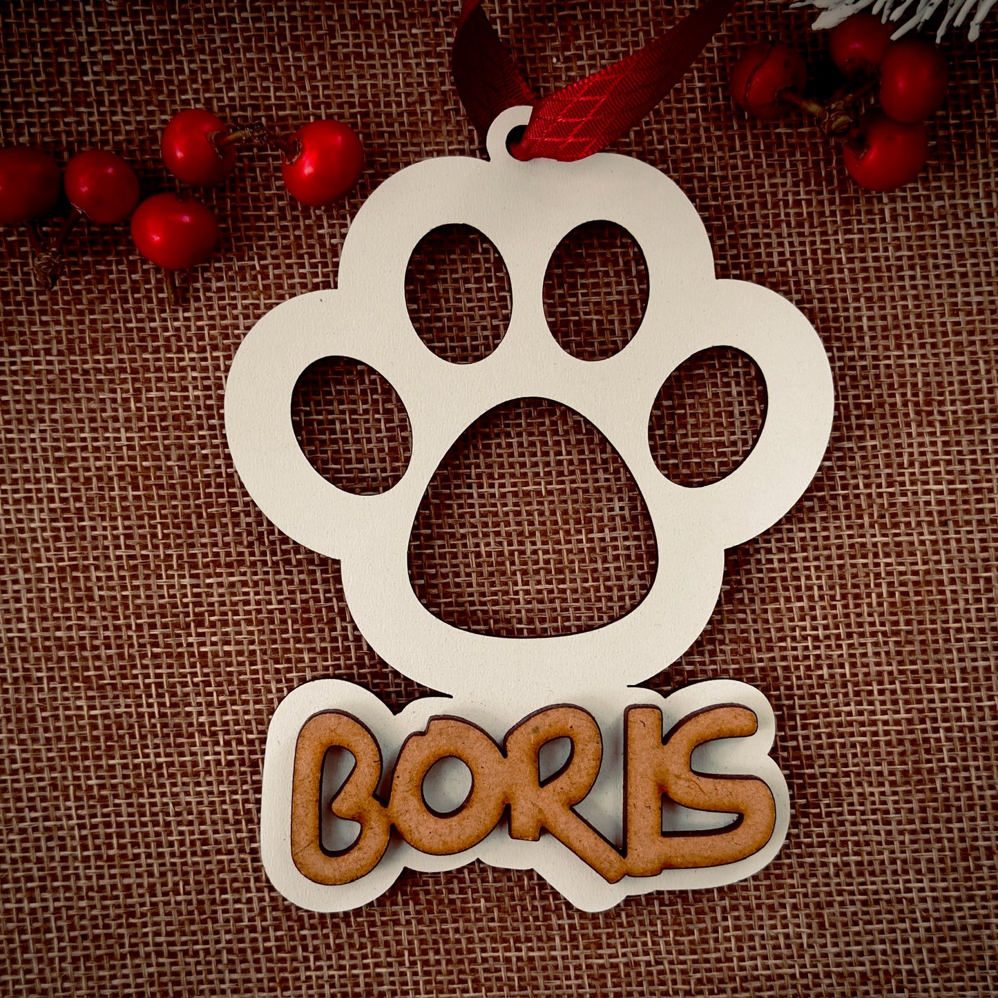 Bola de Natal c/ nome