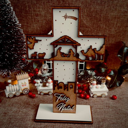 Presépio Feliz Natal