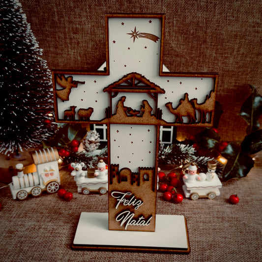 Presépio Feliz Natal