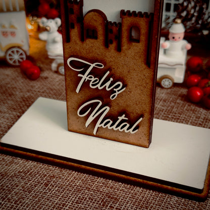 Presépio Feliz Natal